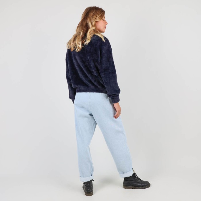 Oxbow Crew neck loose cut polyamide sweater. Q2PERSEPHONE