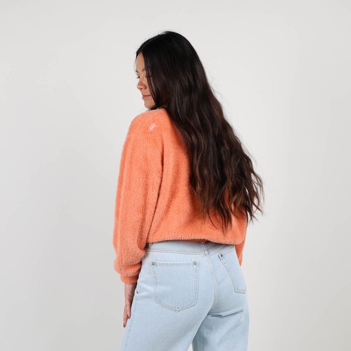 Oxbow Crew neck loose cut polyamide sweater. Q2PERSEPHONE