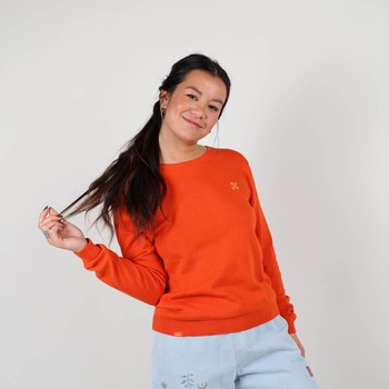 Oxbow Crew neck straight cut cotton sweater. Q2PAEROA
