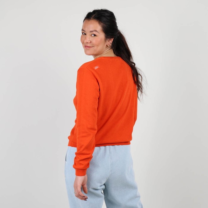 Oxbow Crew neck straight cut cotton sweater. Q2PAEROA
