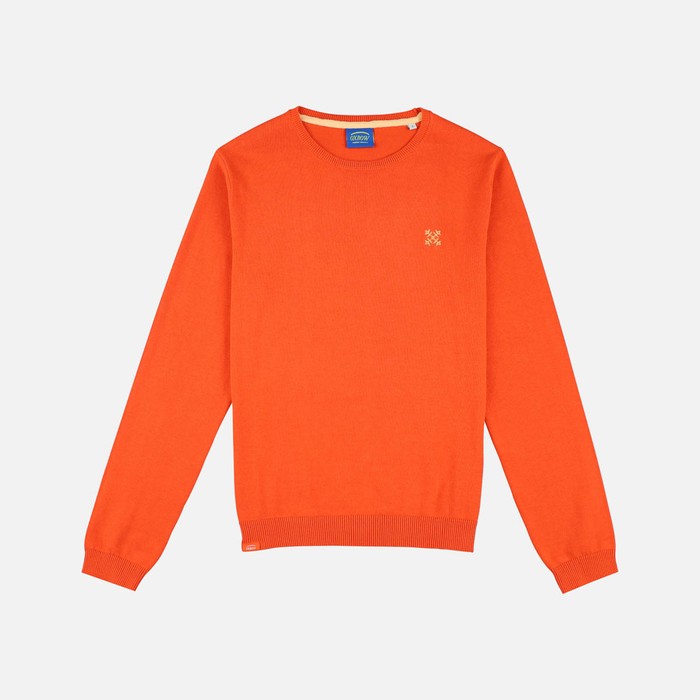 Oxbow Crew neck straight cut cotton sweater. Q2PAEROA