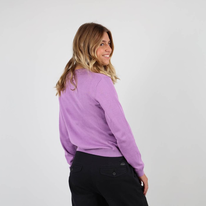 Oxbow Crew neck straight cut cotton sweater. Q2PAEROA