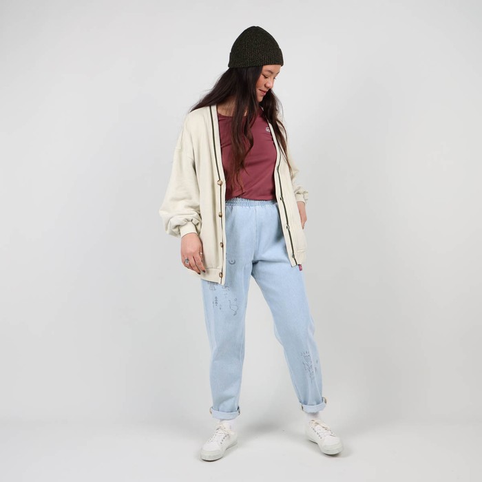 Oxbow Cotton V-neck cardigan. Q2SARIET