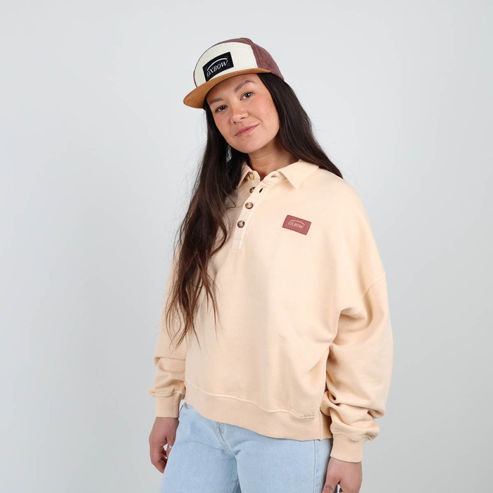 Oxbow Polo neck cotton sweatshirt. Q2SEALAN