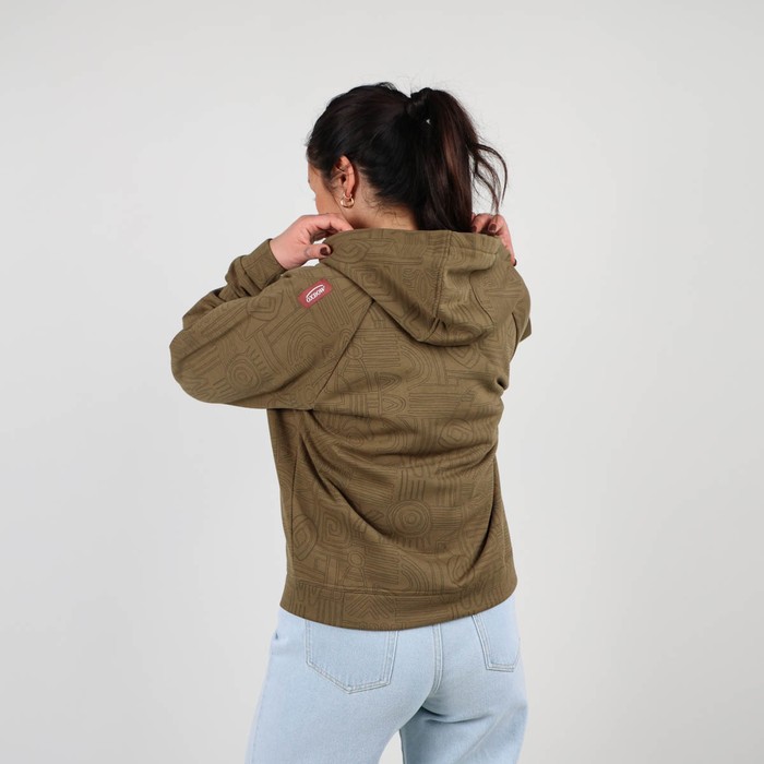 Oxbow Zippered hooded cotton sweatshirt. Q2SIMONE
