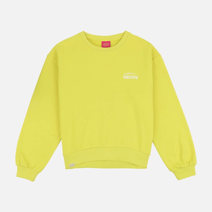 Oxbow Crew neck large cut cotton sweatshirt. Q2SARDI