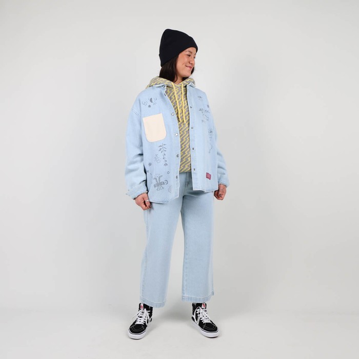 Oxbow Long sleeves denim shirt. Q2COCHA