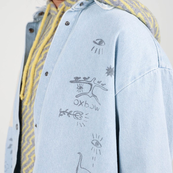 Oxbow Long sleeves denim shirt. Q2COCHA