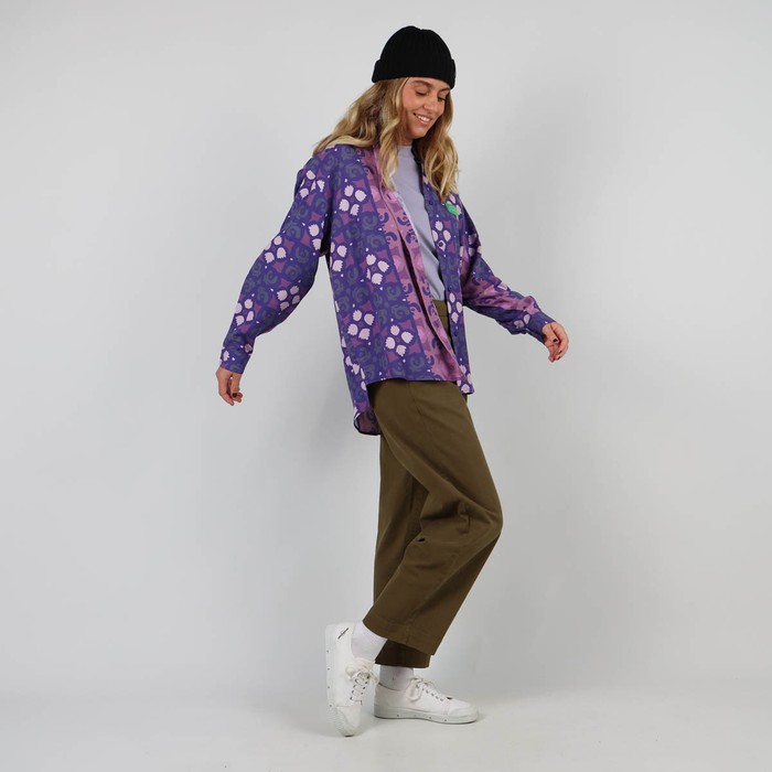 Oxbow Printed  fluid shirt Q2CASTEL