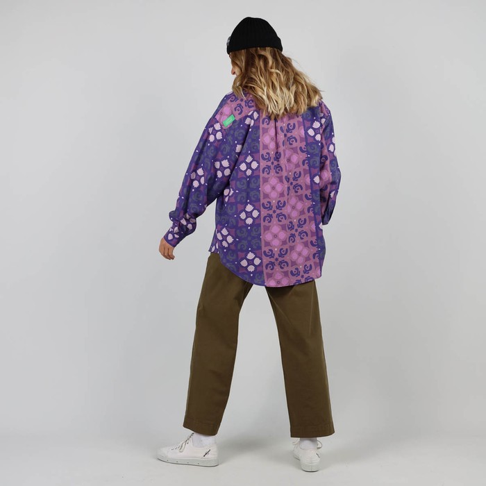 Oxbow Printed  fluid shirt Q2CASTEL