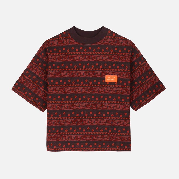 Oxbow Crew neck cotton tee-shirt. Q2TACJAC