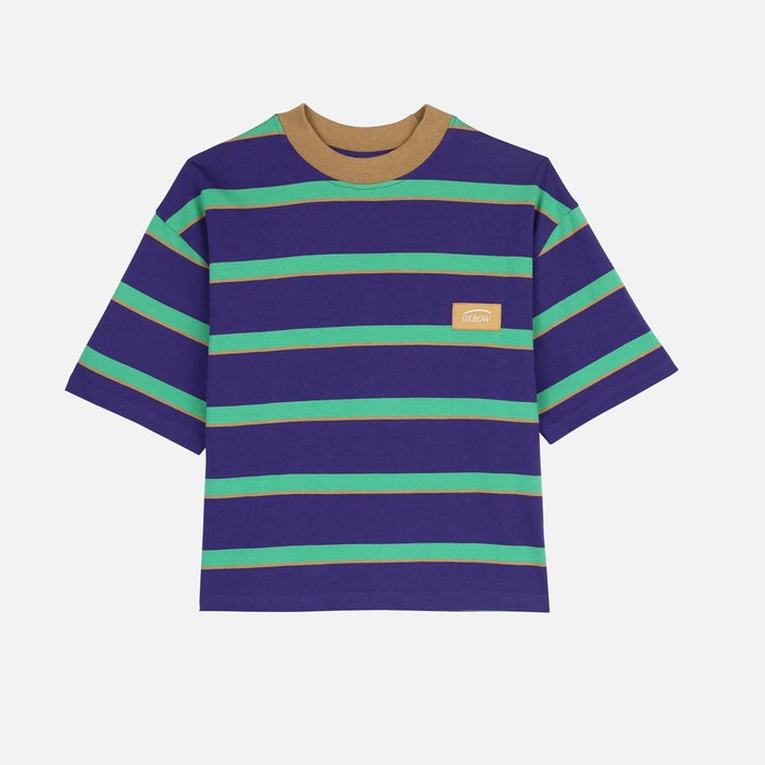 Oxbow Short sleeves crew neck cotton tee-shirt. Q2TRIPS