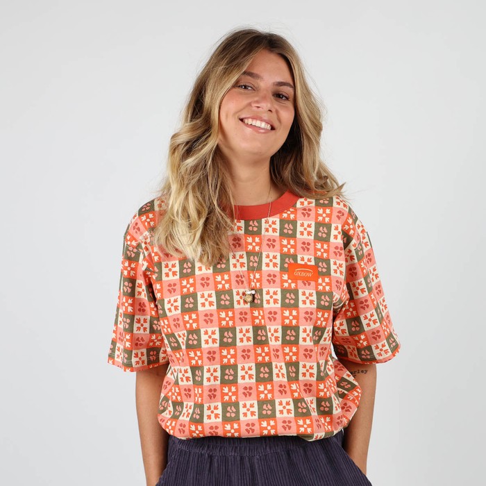 Oxbow Crew neck sort sleeves straight cut organic cotton tee-shirt. Q2TIMMO
