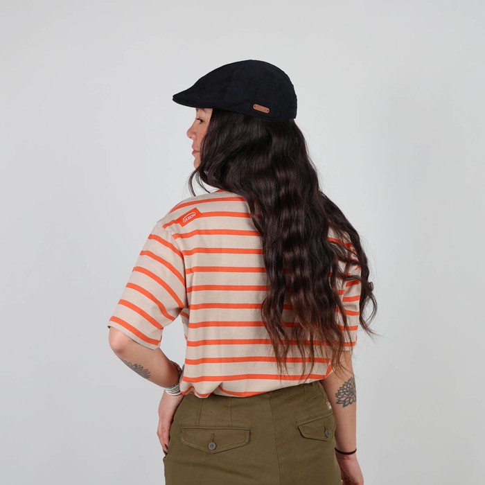 Oxbow Crew neck short sleeves straight cut organic cotton tee-shirt. Q2TERAYE