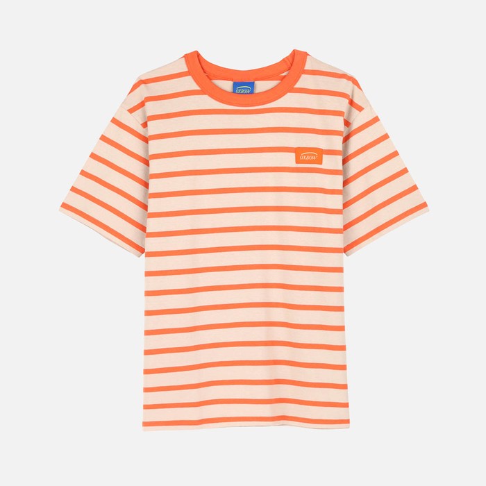 Oxbow Crew neck short sleeves straight cut organic cotton tee-shirt. Q2TERAYE