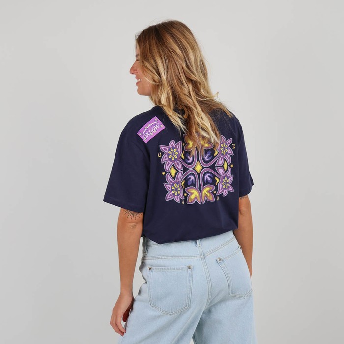 Oxbow Crew neck short sleeves straight cut organic cotton tee-shirt. Q2TEELAC