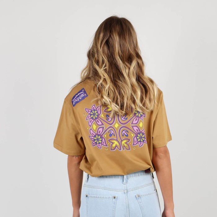 Oxbow Crew neck short sleeves straight cut organic cotton tee-shirt. Q2TEELAC