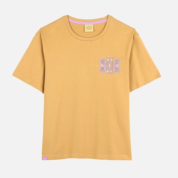 Oxbow Crew neck short sleeves straight cut organic cotton tee-shirt. Q2TEELAC