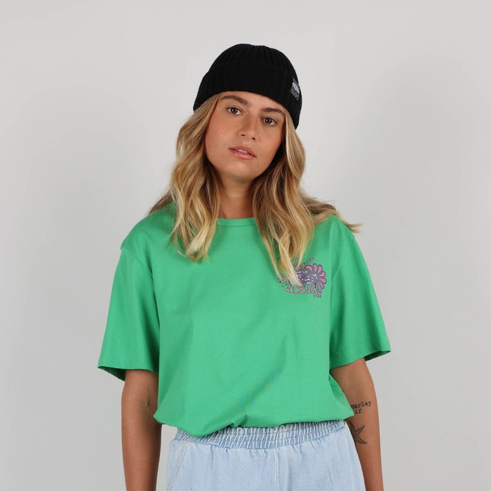 Oxbow Crew neck short sleeves straight cut organic cotton tee-shirt. Q2TEGLACE
