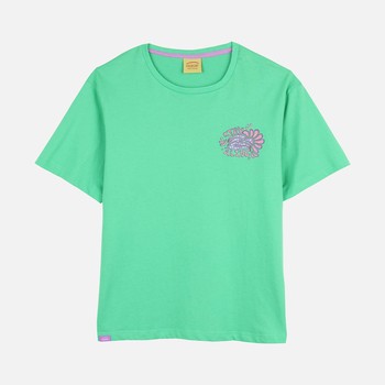 Oxbow Crew neck short sleeves straight cut organic cotton tee-shirt. Q2TEGLACE