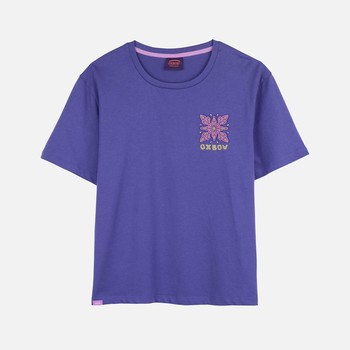 Oxbow Crew neck short sleeves straight cut organic cotton tee-shirt. Q2TEAUMER