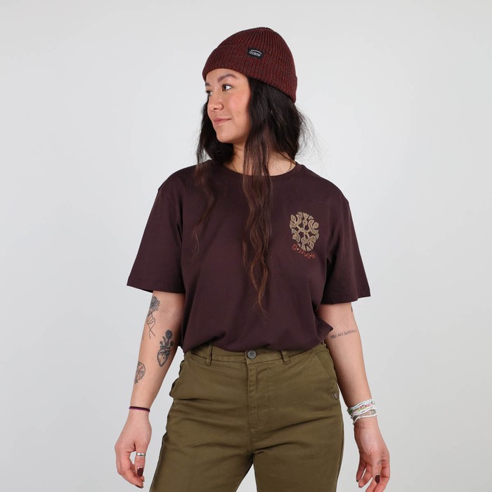 Oxbow Crew neck short sleeves straight cut organic cotton tee-shirt. Q2TISHA