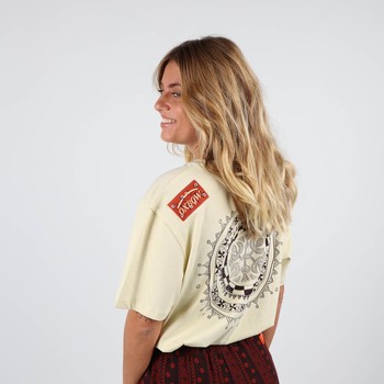 Oxbow Crew neck short sleeves straight cut organic cotton tee-shirt. Q2TISHA
