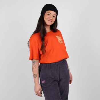Oxbow Crew neck short sleeves straight cut organic cotton tee-shirt. Q2TED