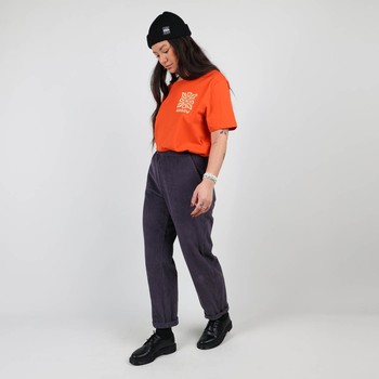 Oxbow Crew neck short sleeves straight cut organic cotton tee-shirt. Q2TED