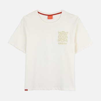 Oxbow Crew neck short sleeves straight cut organic cotton tee-shirt. Q2TED