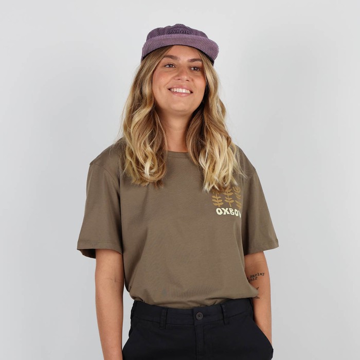 Oxbow Crew neck short sleeves straight cut organic cotton tee-shirt. Q2TOPALE