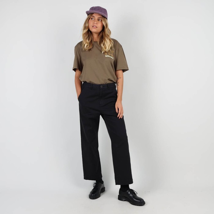 Oxbow Crew neck short sleeves straight cut organic cotton tee-shirt. Q2TOPALE