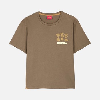 Oxbow Crew neck short sleeves straight cut organic cotton tee-shirt. Q2TOPALE