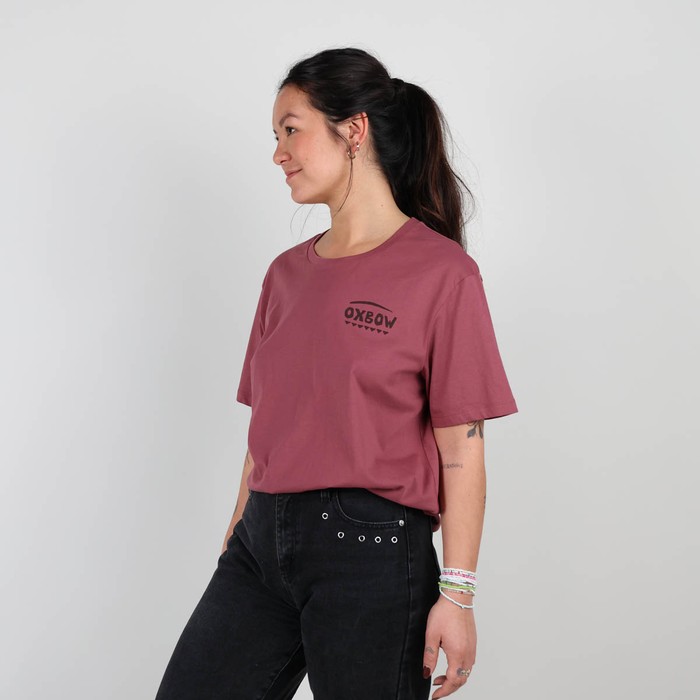 Oxbow Crew neck short sleeves straight cut organic cotton tee-shirt. Q2TOOKS
