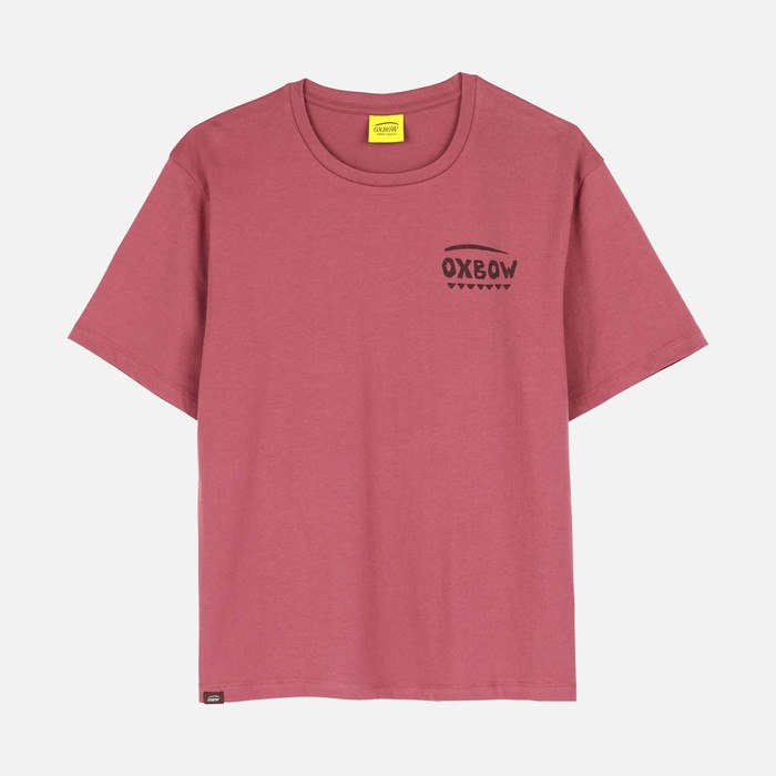 Oxbow Crew neck short sleeves straight cut organic cotton tee-shirt. Q2TOOKS