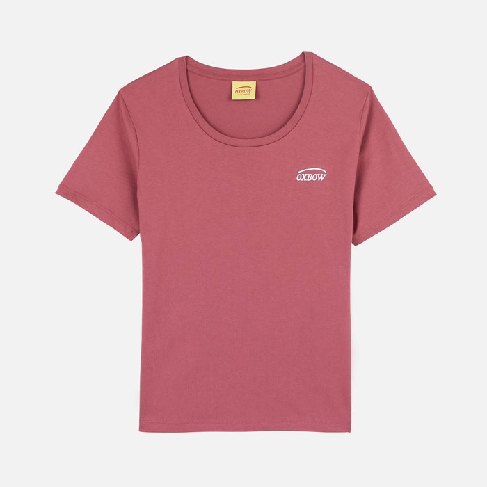 Oxbow Short sleeves crew neck organic cotton tee-shirt. Q2TARTAS