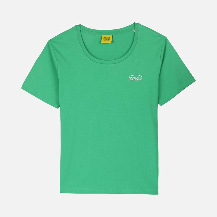 Oxbow Short sleeves crew neck organic cotton tee-shirt. Q2TARTAS