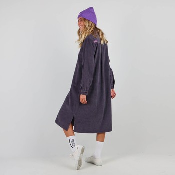 Oxbow Long-sleeved cotton dress with shirt collar. Q2DRESSY