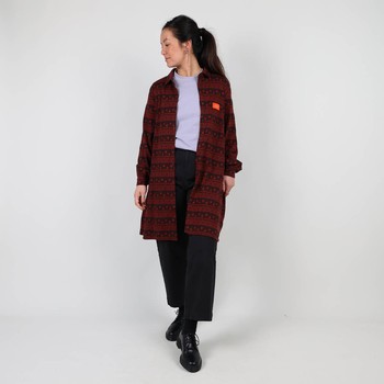 Oxbow Long-sleeved cotton dress with shirt collar. Q2DILO