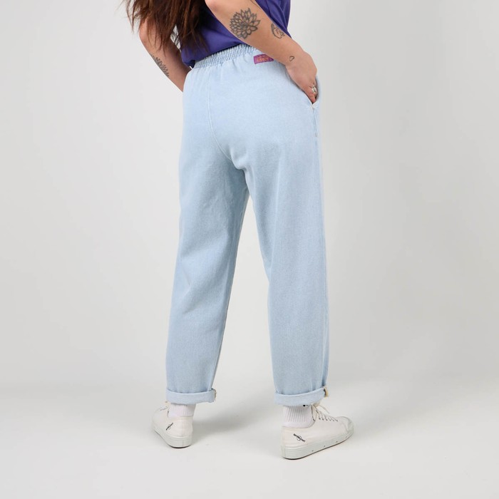 Oxbow High-waisted cotton denim jogpants. Q2RYANNIC