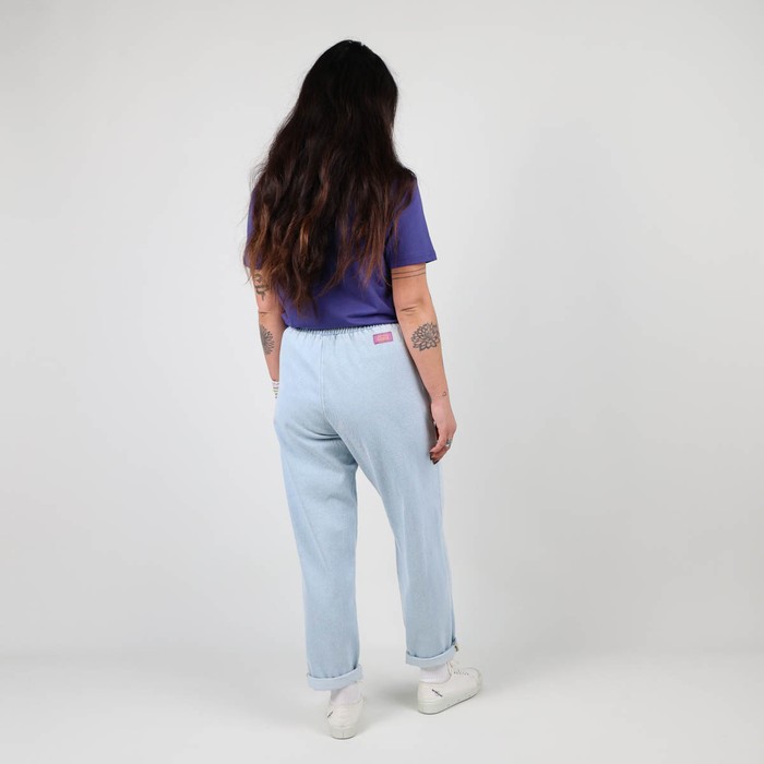 Oxbow High-waisted cotton denim jogpants. Q2RYANNIC