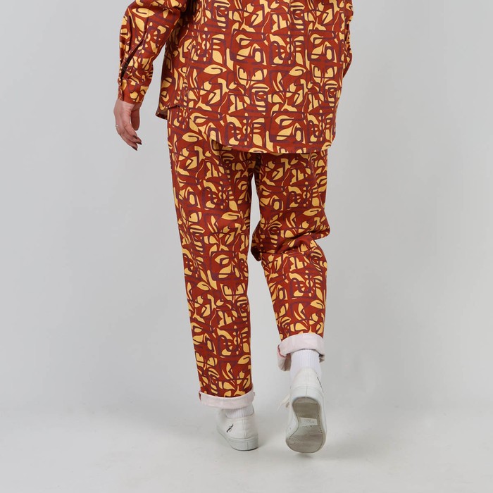 Oxbow Elasticated cotton pants. Q2ROLAND