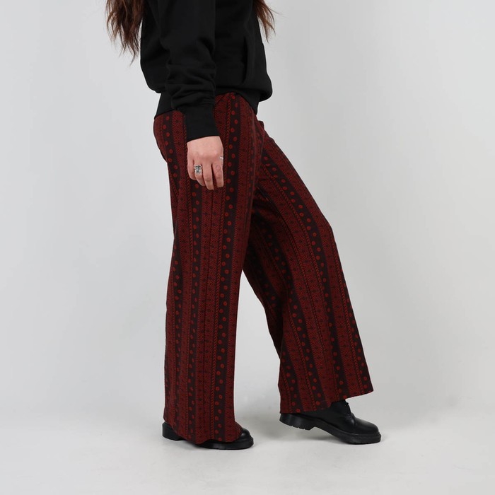 Oxbow Large jacquard jersey pants. Q2RICA