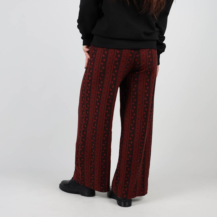 Oxbow Large jacquard jersey pants. Q2RICA