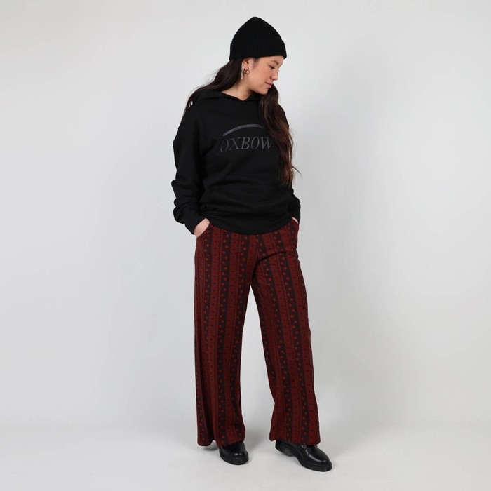 Oxbow Large jacquard jersey pants. Q2RICA
