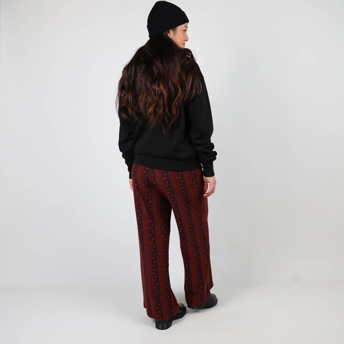Oxbow Large jacquard jersey pants. Q2RICA