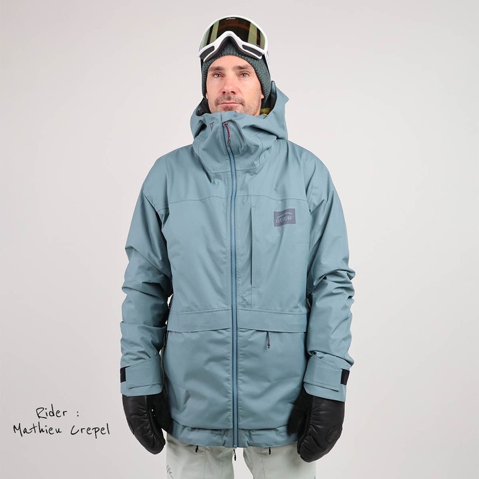 Oxbow Developed with our ambassadors, the SOULOR jacket meet the expectations of mountain lovers, on skis, a snowboard, with skins or an ice axe!! Recycled materials and European manufacturing for eco-responsibility, waterproof-breathable Sympatex® membrane, taped seams and durable water-repellent treatment for functionality. Everything is there ! Q2SOULOR