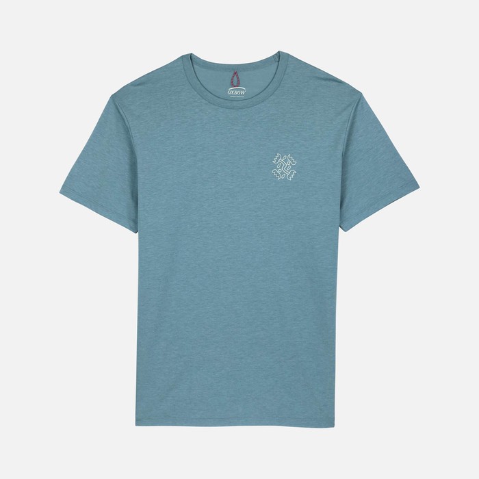 Oxbow The Tencel fiber of this t-shirt, made in Europe, will bring you comfort and fluidity. This natural fiber from wood pulp has breathable and anti-bacterial properties, in addition to being super soft. To try it is to adopt it. Q2AUMAR