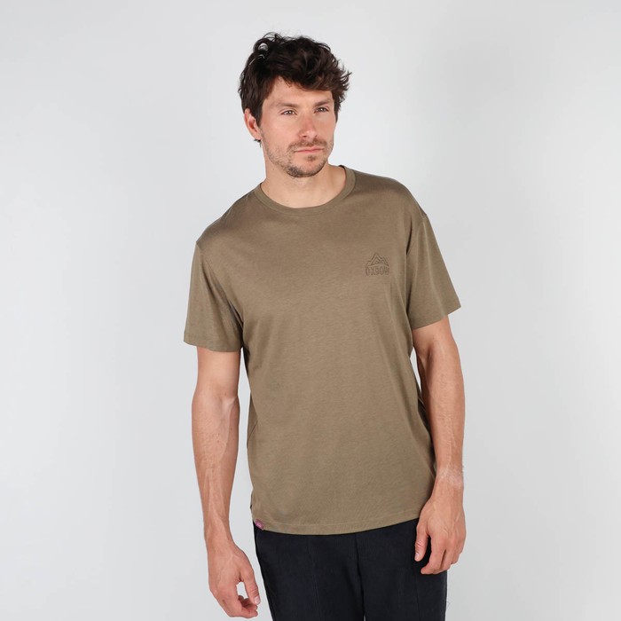 Oxbow The Tencel fiber of this t-shirt, made in Europe, will bring you comfort and fluidity. This natural fiber from wood pulp has breathable and anti-bacterial properties, in addition to being super soft. To try it is to adopt it. Q2ILHEOU