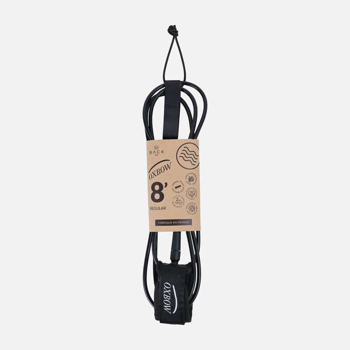 Oxbow Leash 8' / This versatile surfboard leash is made in France, and is comfortable, resistant, with a reduced environmental impact. P1LEASH8